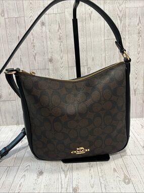 Coach Ellie File Bag in Signature Canvas